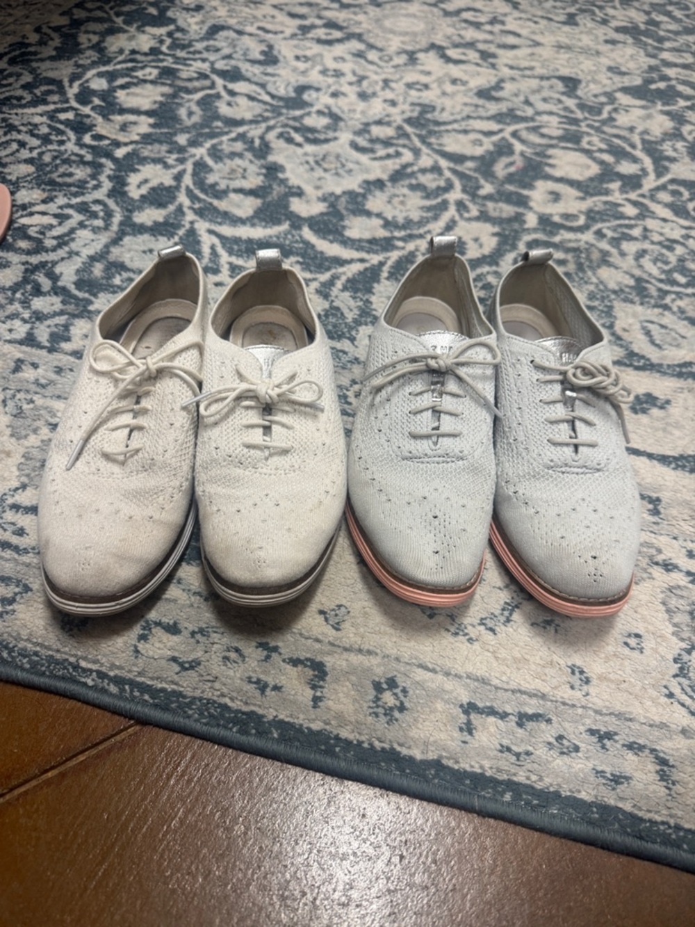 Cole Haan Women's ØriginalGrand Stitch Knit Wingtip Oxfords